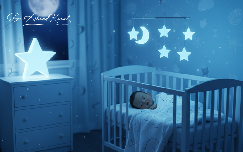 الضوء الأزرق وتدمير هرمون الميلاتونين لدى الأطفال